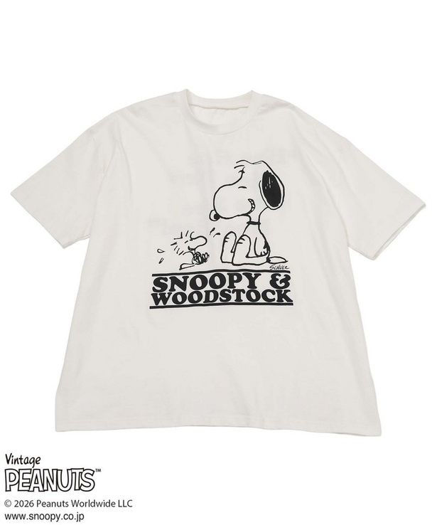 「スヌーピー&ウッドストックTシャツ」(6600円)