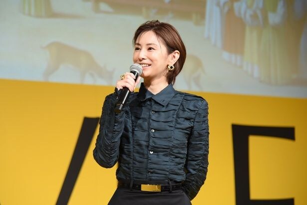 発表会では北川景子さんならではの「アートに触れる際の心得」も語られた
