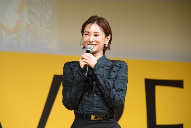 【写真】アンバサダー就任の喜びを語る北川景子さん