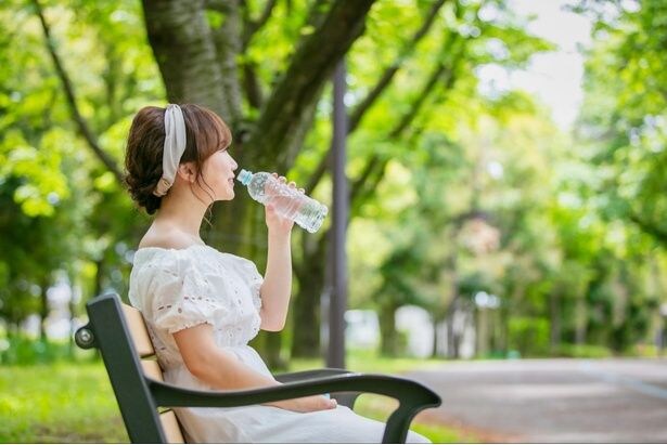 水分をしっかり摂ることもポイント