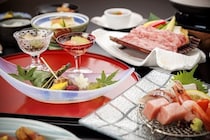 全室ペット同伴OKの温泉宿で「夏の贅沢会席」がスタート！加賀野菜や市場直送の海の幸を楽しもう