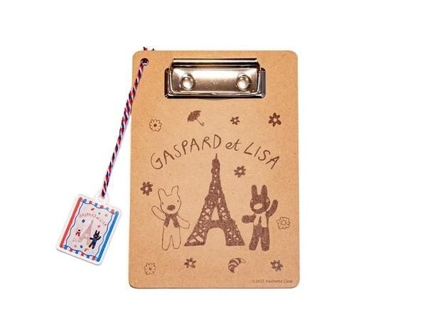 「ウッドバインダー アクリルチャーム付き トリコロール」(1870円)