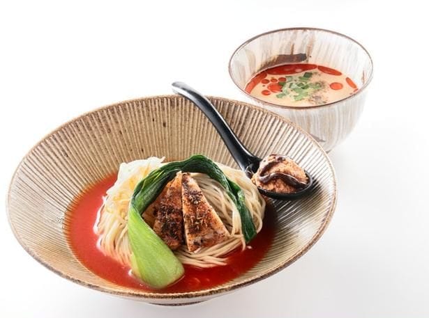 「冷やし担々つけそば」(1600円)