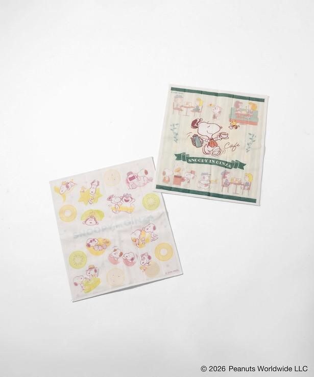 「蚊帳織ふきん(2枚セット)」(1980円)