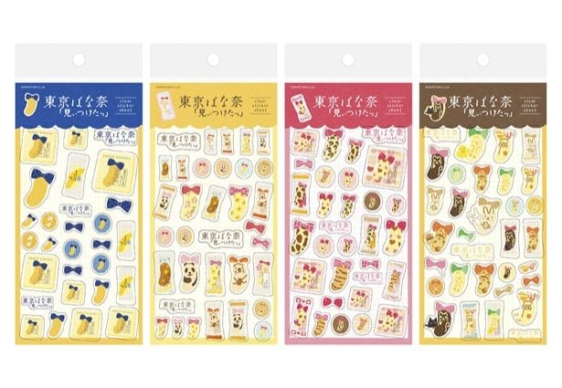東京ばな奈 透明シールシート