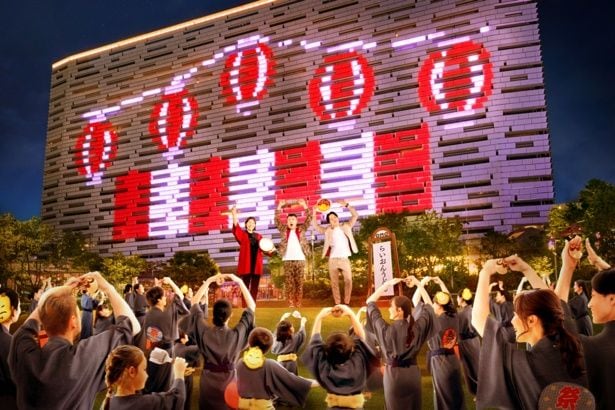 OSAKA PIKAPIKA NIGHT夏祭り(イメージ)