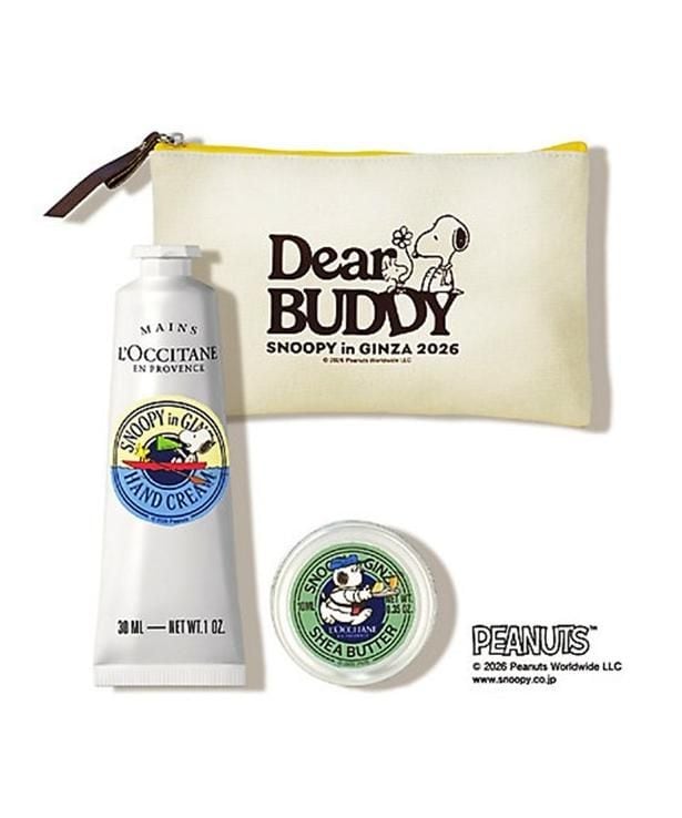 <ロクシタン>「SNOOPY ベストセラーキット GINZA 2026 I」(5280円)