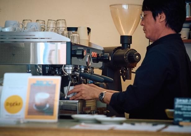 豆の味わいを濃厚に楽しめるエスプレッソは、大西さんイチオシの一杯