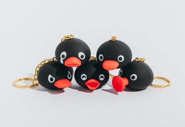 「ラバーマスコットキーホルダー」(ランダム5種、各1100円)