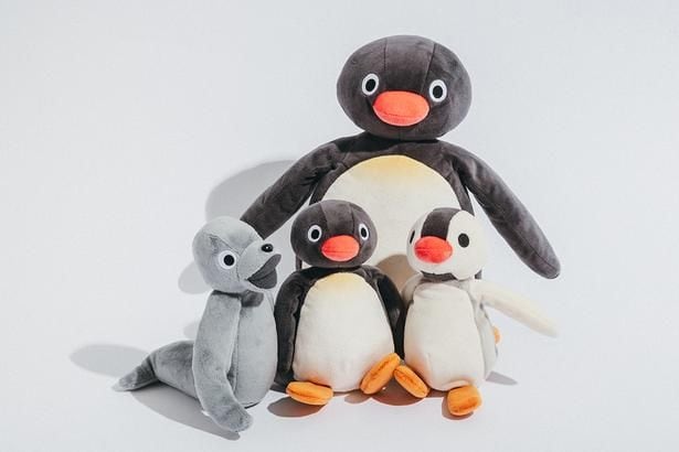 「BASICぬいぐるみ PINGU(TM)」(3850円)と「MINIぬいぐるみ」(各2750円)