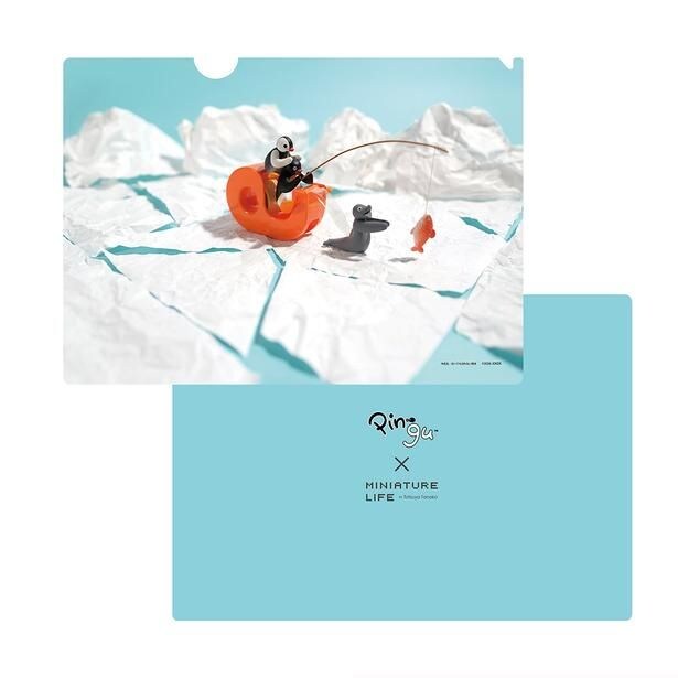 「PINGU(TM)×MINIATURE LIFE クリアファイル」(550円)