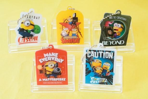 コラボチャームは全5種類!コラボカップと同様、こちらもサンマルクカフェでしか手に入らない限定デザイン