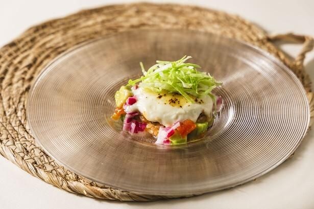 スパイシーミートと野菜のタコライス風