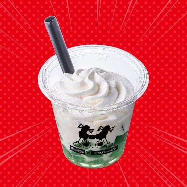スガキヤ監修 まぜまぜスイーツ ヨーグルトメロンゼリー