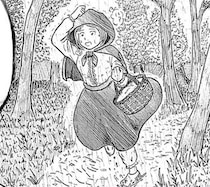 「僕らのパパは？」父を殺された母子狼と1人の赤い頭巾の少女→名作童話の裏側を描いた復讐劇に「面白い」「鳥肌」【漫画家に聞く】