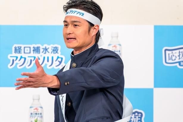 自身の熱中症体験から水分補給の大切さを伝えた高岸さん