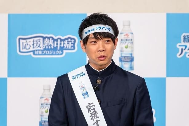 学生時代を振り返り、猛暑のなか応援してくれてた人たちに感謝の言葉を口にした前田さん