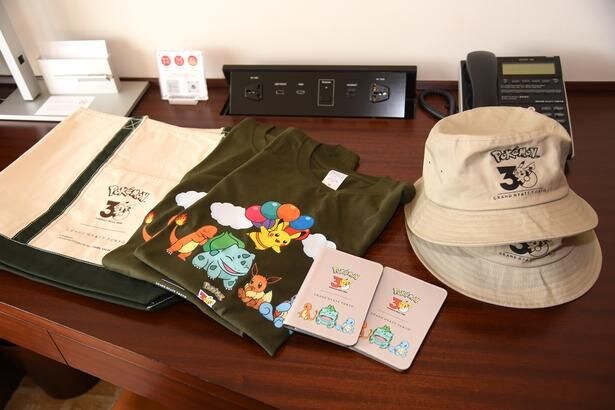 スタンダードプランのオリジナルアメニティグッズ