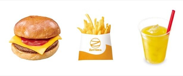 わくわくチーズバーガーセット