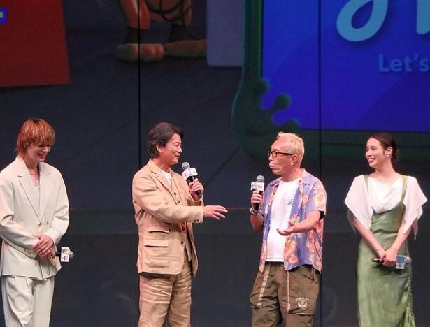 所さんは「唐沢さんがウッディにしか見えなくなってしまって」と笑顔に