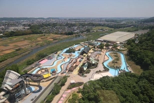 広大な敷地の東京サマーランド