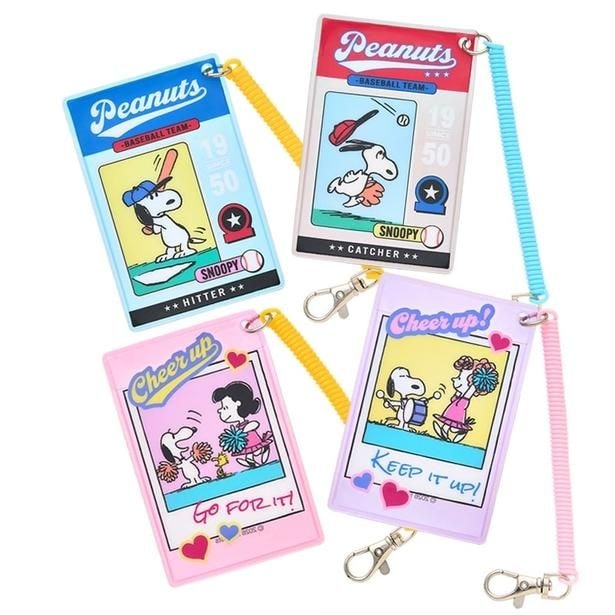 スヌーピー PEANUTS クリアパスケース