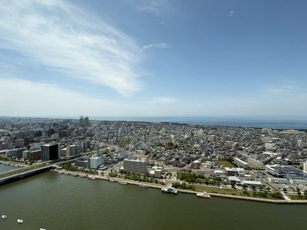 こちらは西側の景観だ