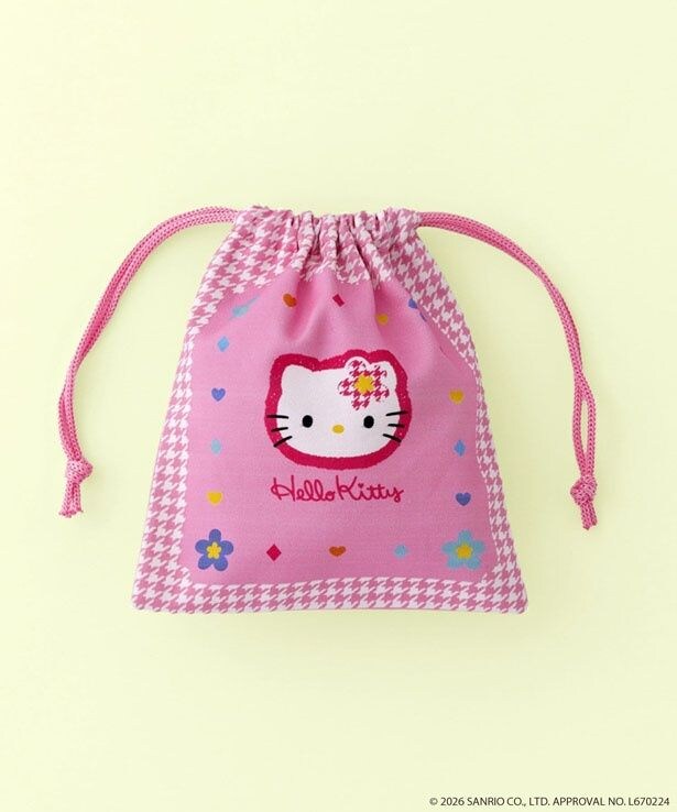 「巾着ポーチ」(330円)