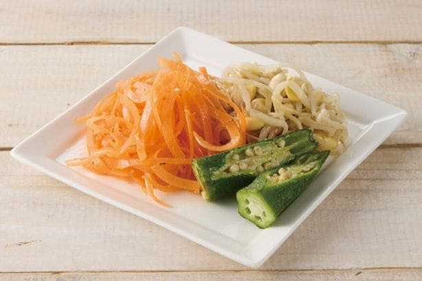 三種の国産野菜ナムル