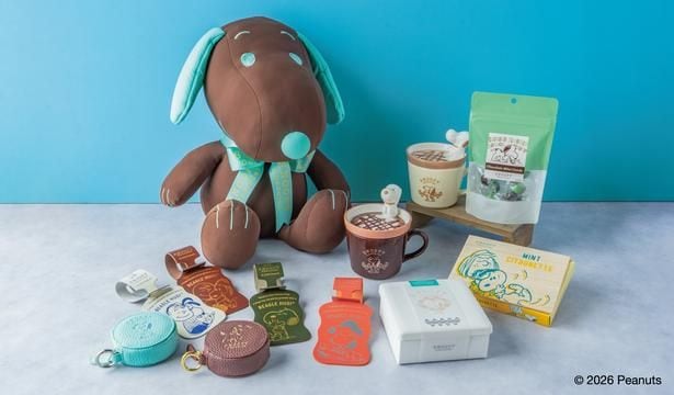 「SNOOPY Chocolat」夏の新商品。今年はスイーツから雑貨まで全方位チョコミント!