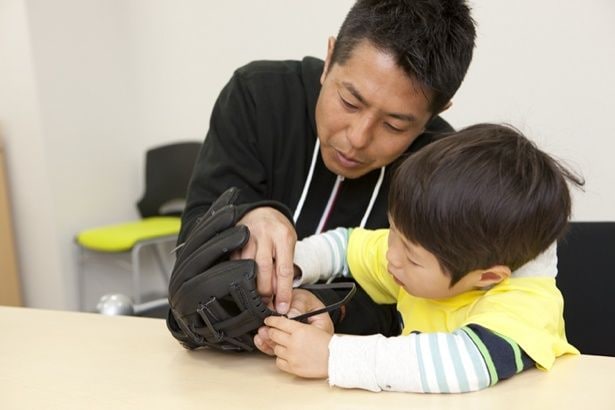 「ミズノ」親子で野球グラブを作ろう!