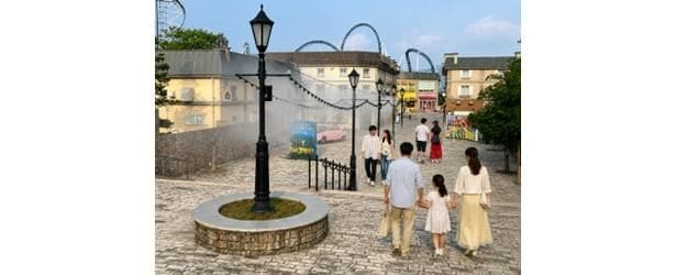 暑い夏でも思いっきり楽しめるように火照った体をクールダウンするミストを設置