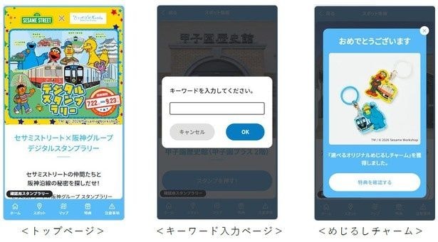 デジタルスタンプラリー参加フロー