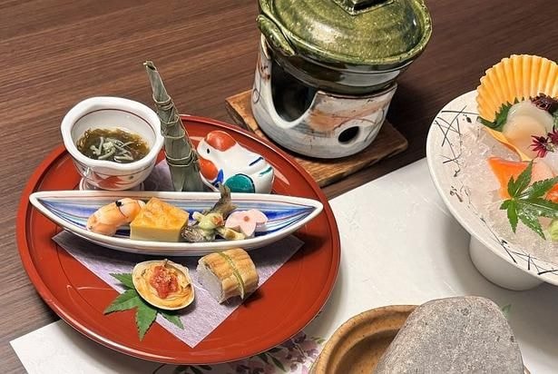 客を驚かせる遊び満載の前菜「旬菜彩々」