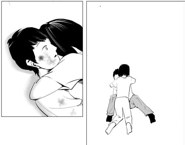 ●画像クリックで次ページへ／再就職先を妻に言えない夫の話(12)