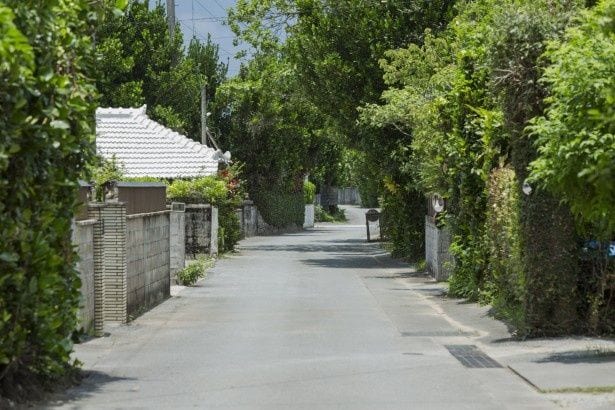 素朴な集落だが、重要文化的景観に選定されている