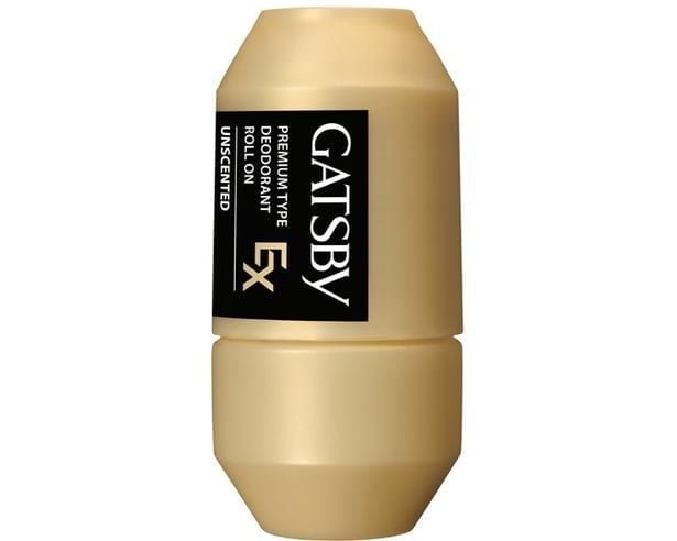 「ギャツビー EX プレミアムタイプデオドラントロールオン ハーブ&ムスク」(参考価格1100円) ※医薬部外品