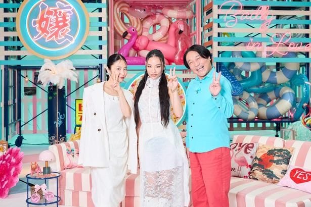 左からMCを務めるMEGUMIさん、Awichさん、永野さん