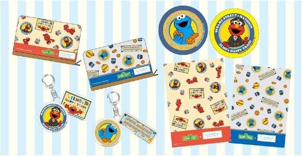 制服姿のエルモがかわいすぎる！セサミストリート×阪神電車コラボグッズ全6商品が登場