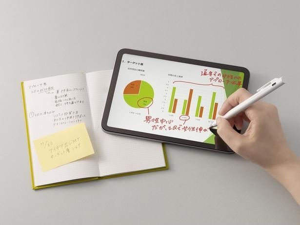 iPadにも紙のノートにも直書きできるペンが7月31日に発売予定！ゼブラとエレコムが5年かけて開発した商品を先取りチェック！