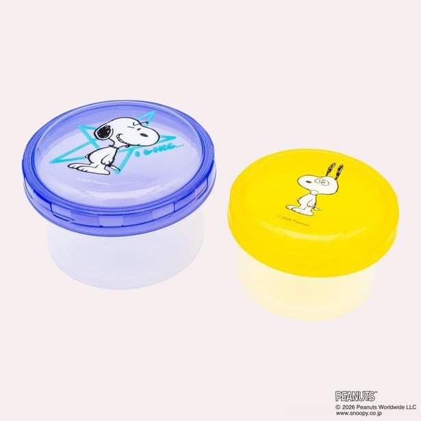 「ラウンド型フードコンテナーS/M パープル」(1320円)