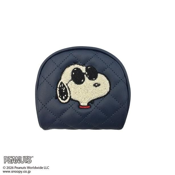 「レディース ポーチ(PEANUTS/ブルー)」(1639円)