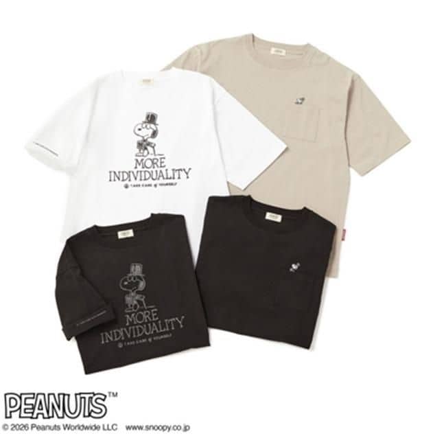 「オーガニックコットンTシャツ」(各5489円)