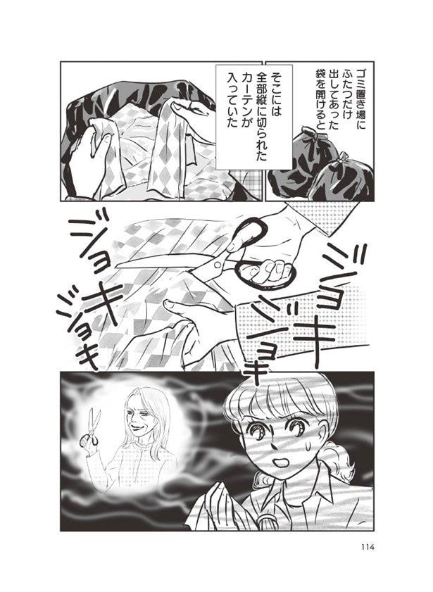 かづさん、赤星先生ともに、強く印象に残っているという「カーテン切断事件」