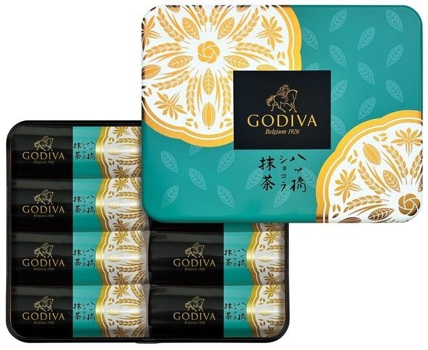 宇治抹茶の風味が広がる「八ッ橋ショコラ抹茶」(1566円)