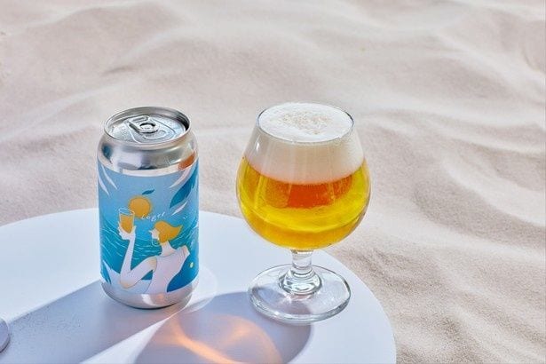 爽快な喉越しを楽しむ、柑橘香るオリジナルクラフト缶ビール
