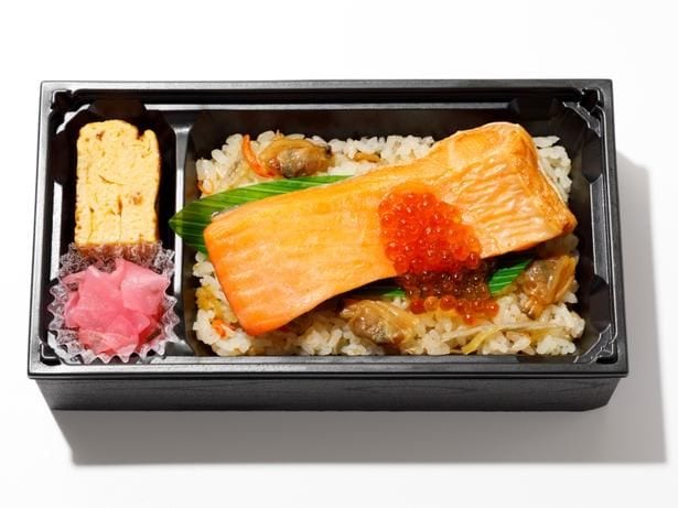 鮭ハラミといくらの親子飯