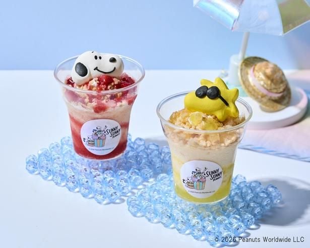 ケーキリンク「阪急限定スヌーピーアイスパフェ 4個入」(4320円)