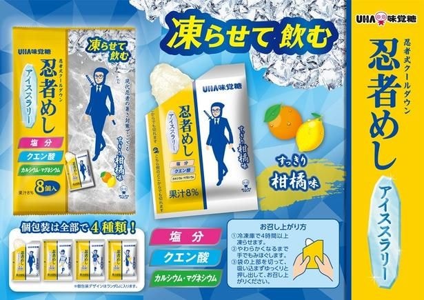 【イメージ】忍者めし「アイススラリー」飲み方ガイド