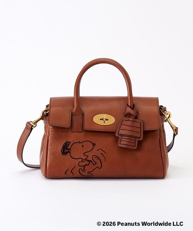 「PEANUTS ベイズウォーター サッチェル(オーク)」(27万5000円)